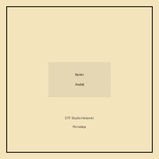 Xavier André — DTF Studio Helsingin perustaja